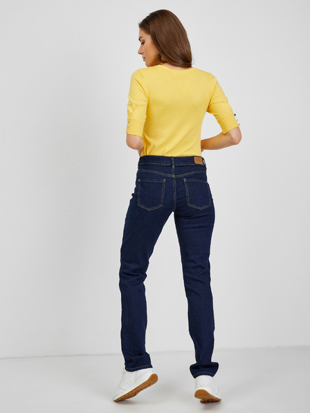 Orsay ORSAY sötétkék straight mid waist női farmer