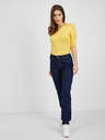 Orsay ORSAY sötétkék straight mid waist női farmer