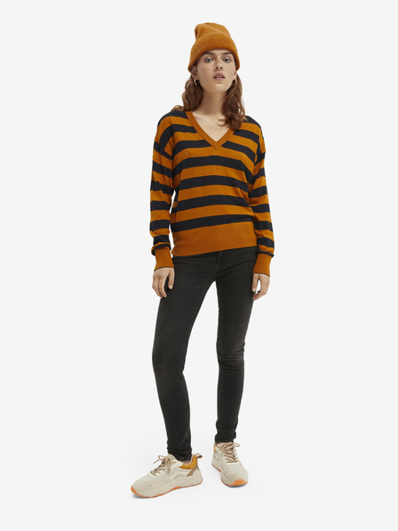 Scotch & Soda Scotch & Soda fekete női slim fit farmernadrág Scotch & Soda