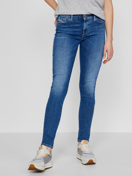 Diesel Kék női Diesel Slandy szuper skinny fit farmernadrág