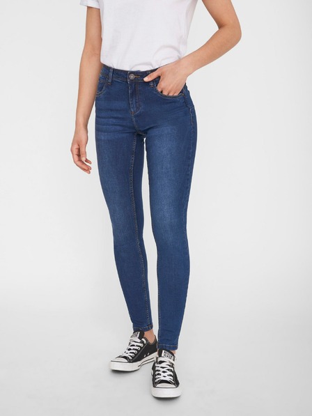 Noisy May Kék slim fit farmer Noisy May Jen