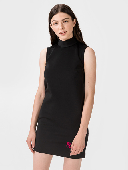 Versace Jeans Couture Fekete rövid ruha Versace Jeans Couture