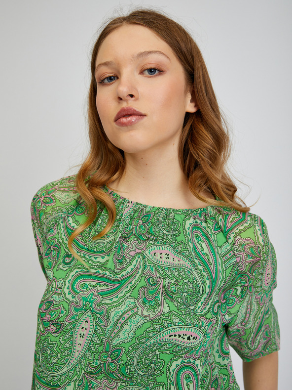 Orsay ORSAY zöld mintás női blúz