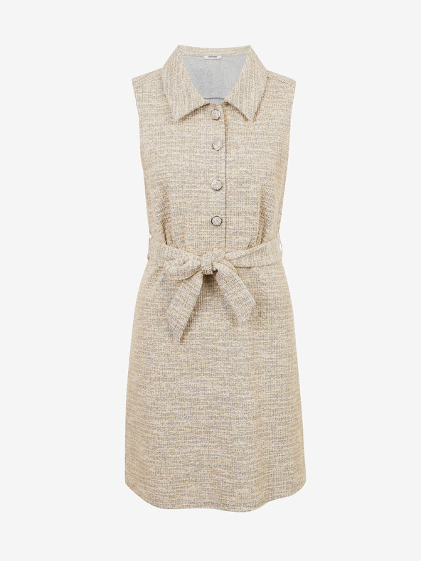 Orsay ORSAY világos barna női melírozott ruha