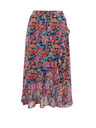 Orsay ORSAY piros-fekete virágmintás szoknya