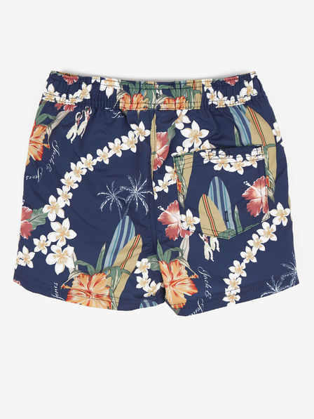 Jack & Jones Sötétkék fiúk mintás fürdőruha Jack & Jones Fiji