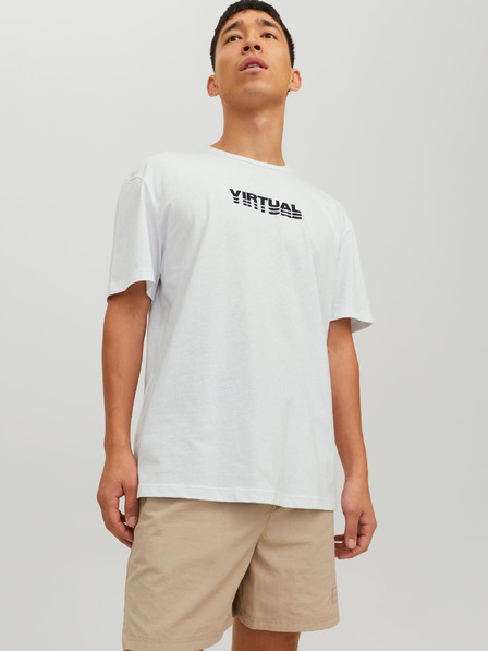 Jack & Jones Fehér férfi Jack & Jones Digit nyomtatott férfi ing