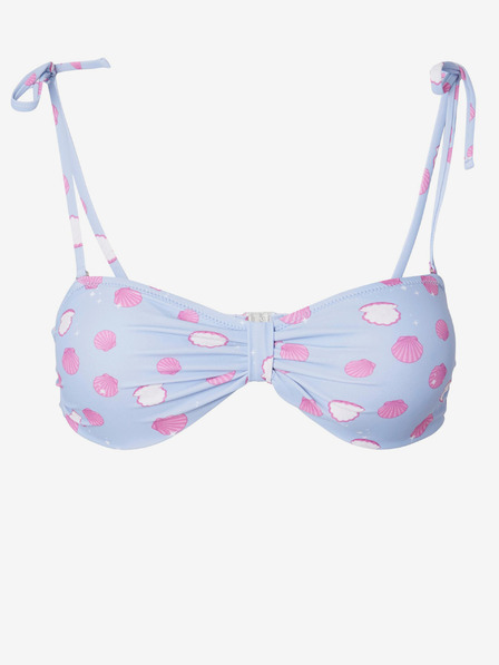 Pieces Világoskék Női mintás bikinifelső Pieces Bonna Bonna