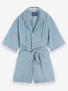 Scotch & Soda Világoskék női farmer overall Scotch & Soda