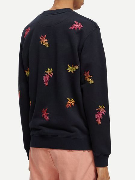 Scotch & Soda Sötétkék Scotch & Soda férfi mintás melegítőfelső