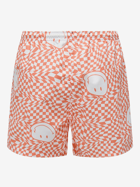 ONLY & SONS Narancssárga férfi mintás fürdőruha ONLY & SONS Ted