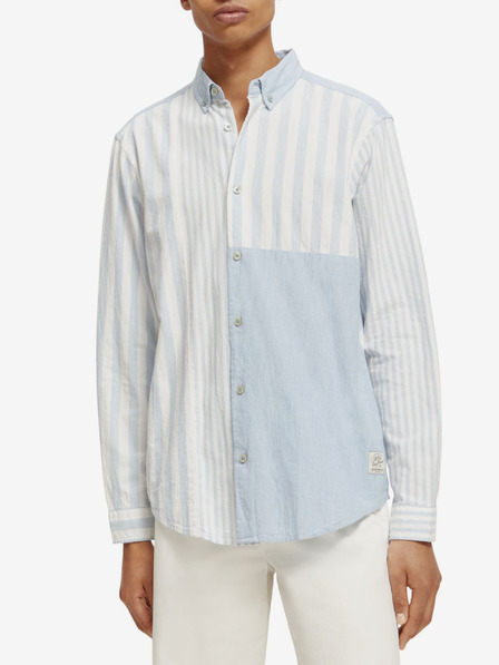 Scotch & Soda Kék-fehér férfi Scotch & Soda csíkos póló