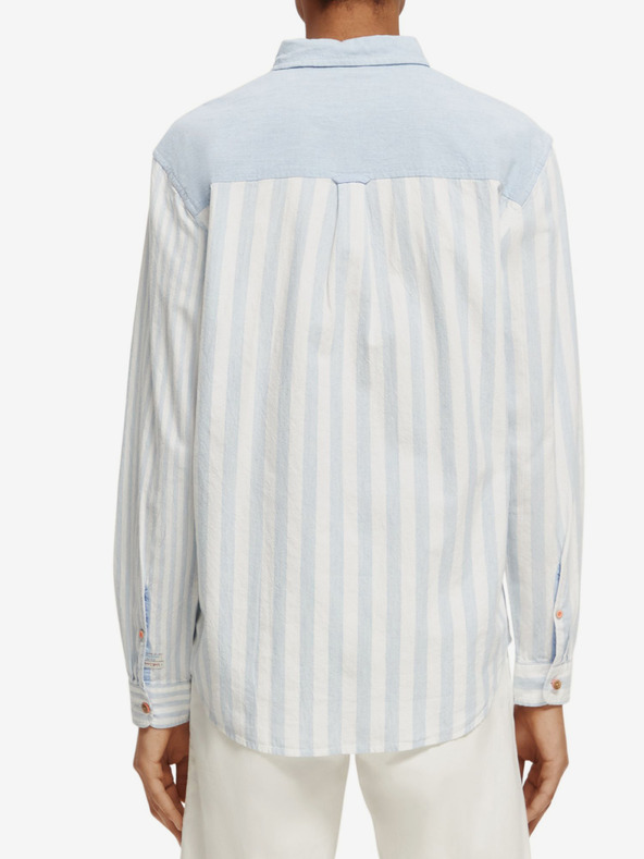 Scotch & Soda Kék-fehér férfi Scotch & Soda csíkos póló
