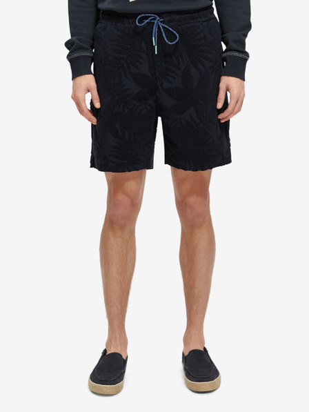 Scotch & Soda Sötétkék férfi mintás rövidnadrág Scotch & Soda