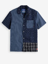 Scotch & Soda Sötétkék férfi mintás rövid ujjú póló Scotch & Soda