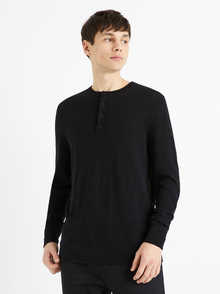 Celio Fekete férfi Celio Decanoe pulóver