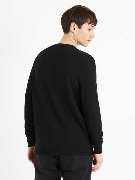 Celio Fekete férfi Celio Decanoe pulóver