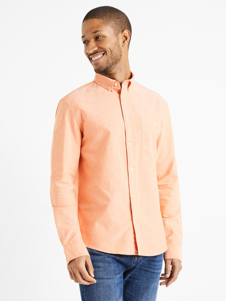 Celio Sárgabarack férfi ing Celio Daxford