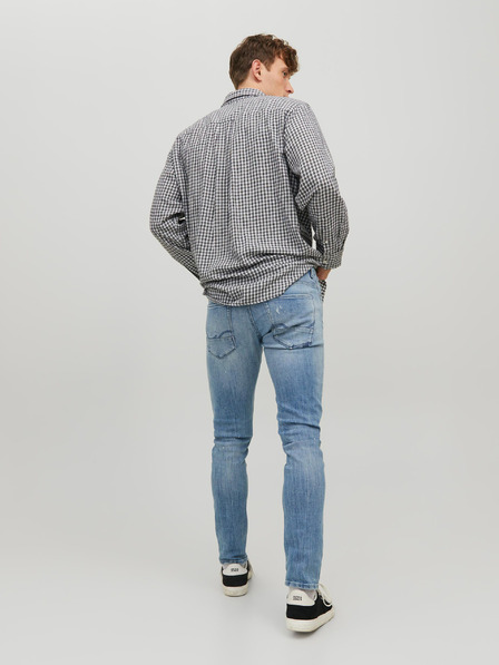 Jack & Jones Kék férfi skinny fit farmernadrág Jack & Jones Glenn