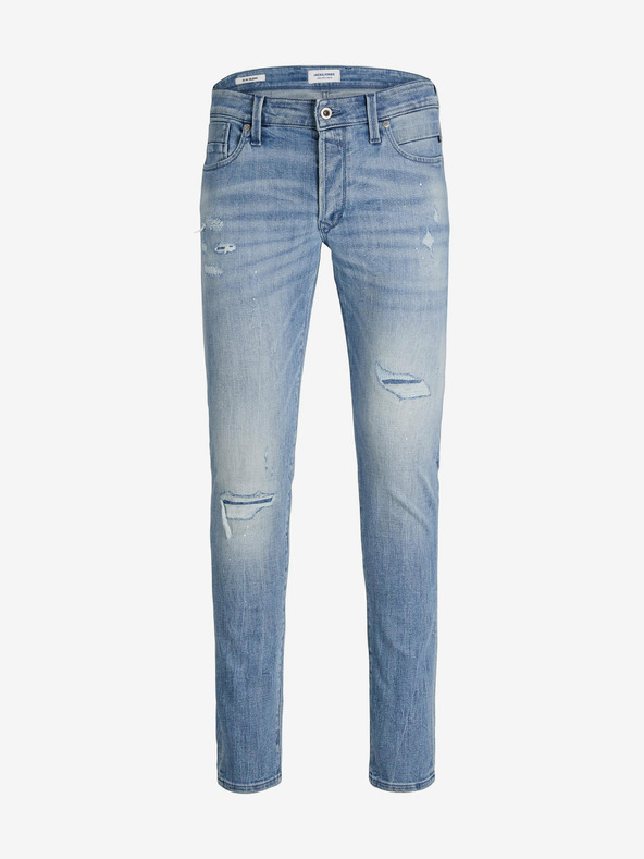 Jack & Jones Kék férfi skinny fit farmernadrág Jack & Jones Glenn