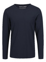 Jack & Jones Jack & Jones Basic hosszú ujjú sötétkék férfi póló