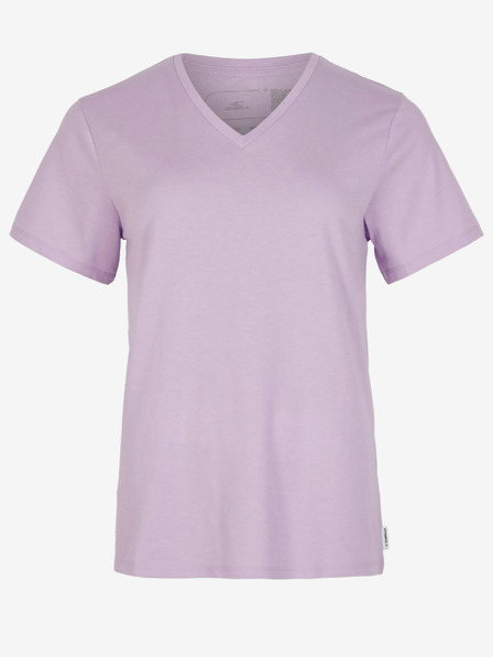 O'Neill Világos lila női alap v-nyakú O'Neill ESSENTIALS V-NECK T-SHIRT