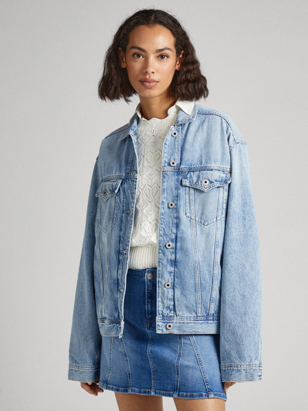 Pepe Jeans Világoskék női Pepe Jeans Alice farmerdzseki