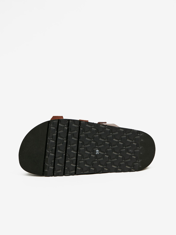 Ojju Lila és bézs női platform papucs OJJU