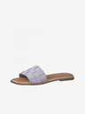 Tamaris Tamaris világos lila bőrpapucs