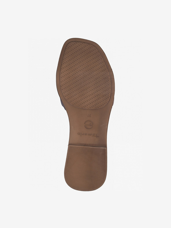 Tamaris Tamaris világos lila bőrpapucs