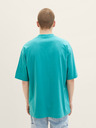 Tom Tailor Denim Türkiz férfi Tom Tailor farmer póló póló