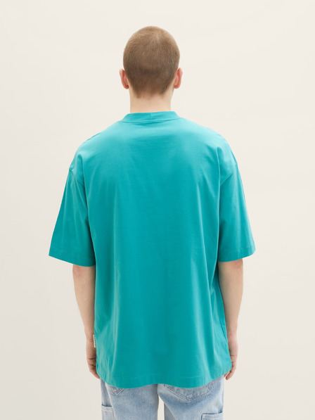 Tom Tailor Denim Türkiz férfi Tom Tailor farmer póló póló