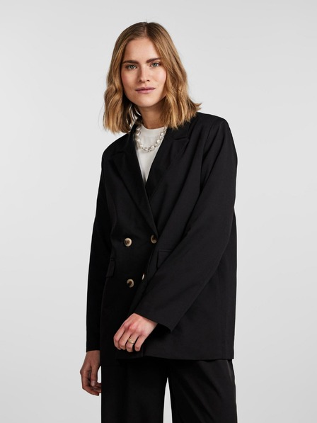 Pieces Fekete női oversized blézer Pieces Thelma