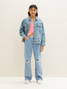 Tom Tailor Denim Világoskék női széles szabású farmernadrág Tom Tailor Denim