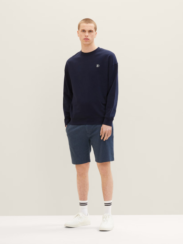 Tom Tailor Denim Sötétkék férfi Tom Tailor farmer rövidnadrág