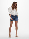 ONLY Sötétkék női farmer rövidnadrág ONLY Blush