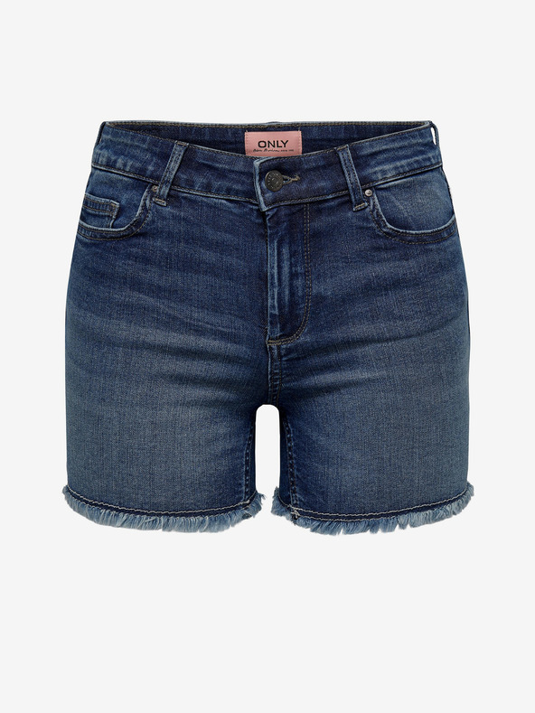 ONLY Sötétkék női farmer rövidnadrág ONLY Blush