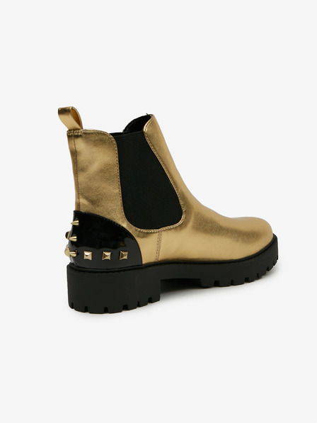 Desigual Desigual Biker Gold női bokacsizma
