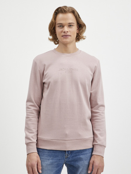 Jack & Jones Régi rózsaszín Jack & Jones férfi Loui pulóver