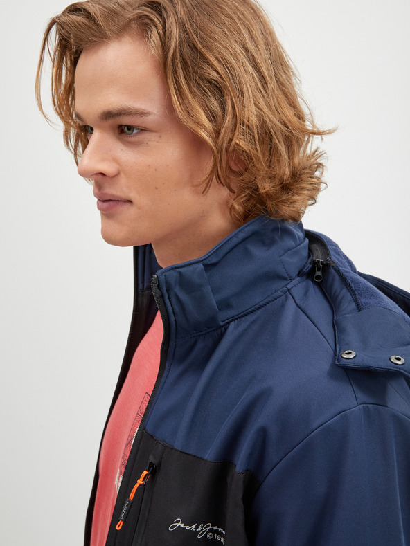 Jack & Jones Sötétkék férfi Jack & Jones Tyson könnyű kapucnis kabát