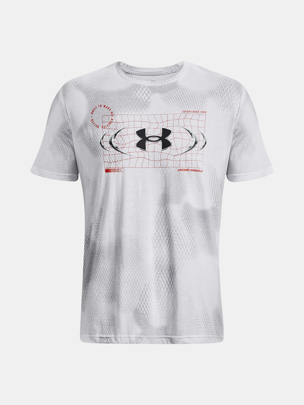 Under Armour Férfi póló Under Armour UA FBTL AOP METAL LOGO SS