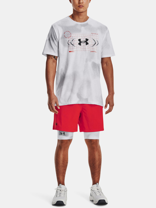 Under Armour Férfi póló Under Armour UA FBTL AOP METAL LOGO SS