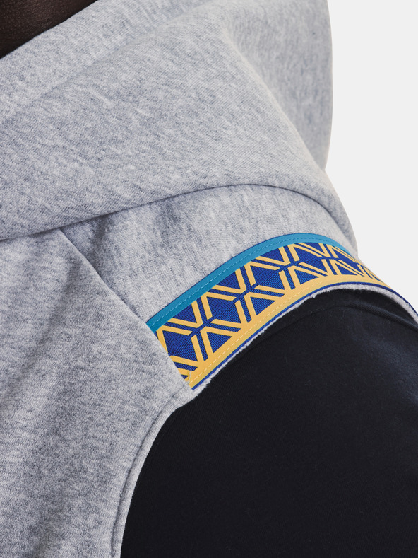 Under Armour Férfi felső Under Armour CURRY FLEECE SLVLS HOODY