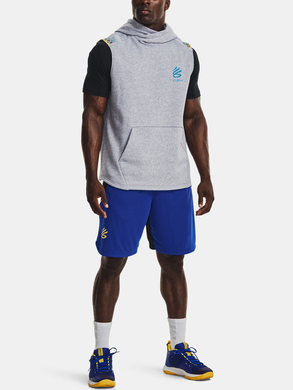 Under Armour Férfi felső Under Armour CURRY FLEECE SLVLS HOODY