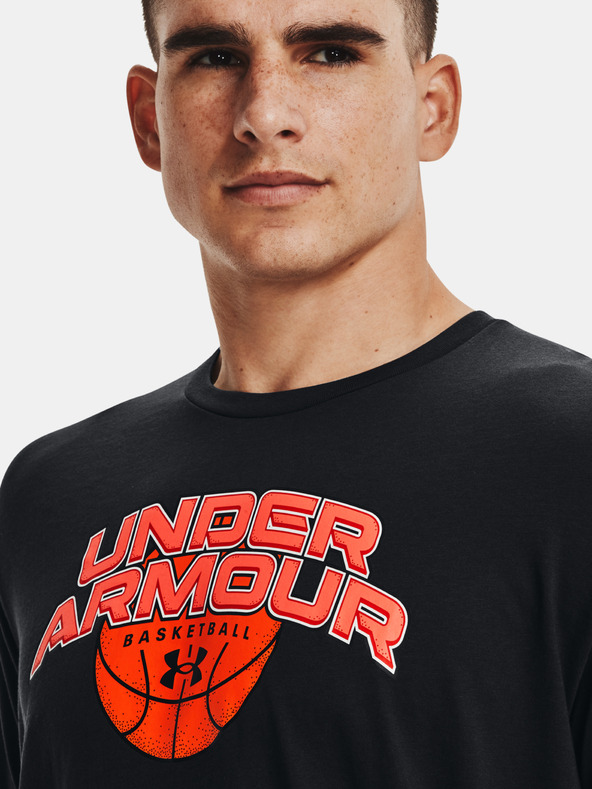 Under Armour Férfi póló Under Armour UA BBALL BRANDED WRDMRK  SS