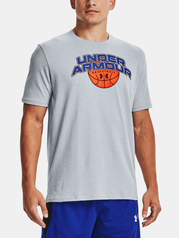Under Armour Férfi póló Under Armour UA BBALL BRANDED WRDMRK  SS