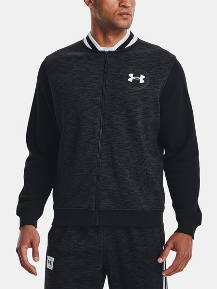 Under Armour Férfi felső Under Armour UA Essential Heritage Flc FZ