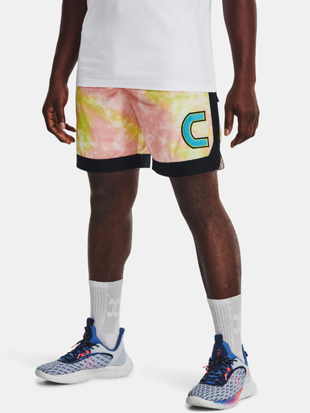 Under Armour Férfi rövidnadrágok Under Armour CURRY ASG SHORT  Sesame