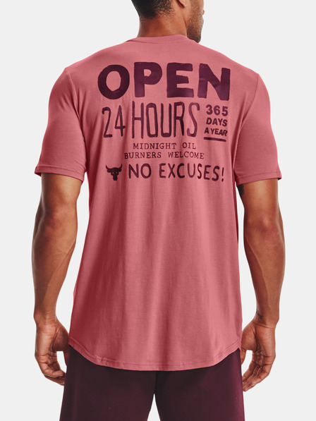Under Armour Férfi póló Under Armour UA PJT ROCK OPEN 24 HOURS SS