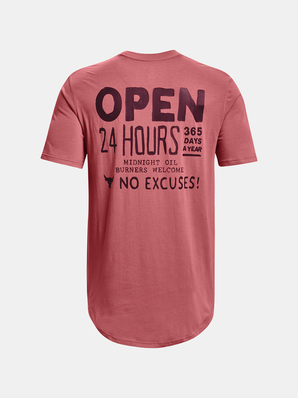 Under Armour Férfi póló Under Armour UA PJT ROCK OPEN 24 HOURS SS